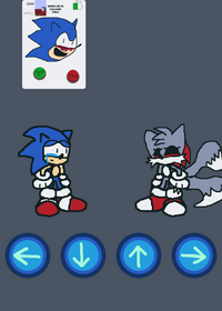 Sonic vs sus amigos en fnf