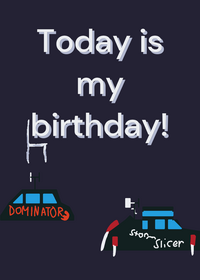 Today is my birthday!!!