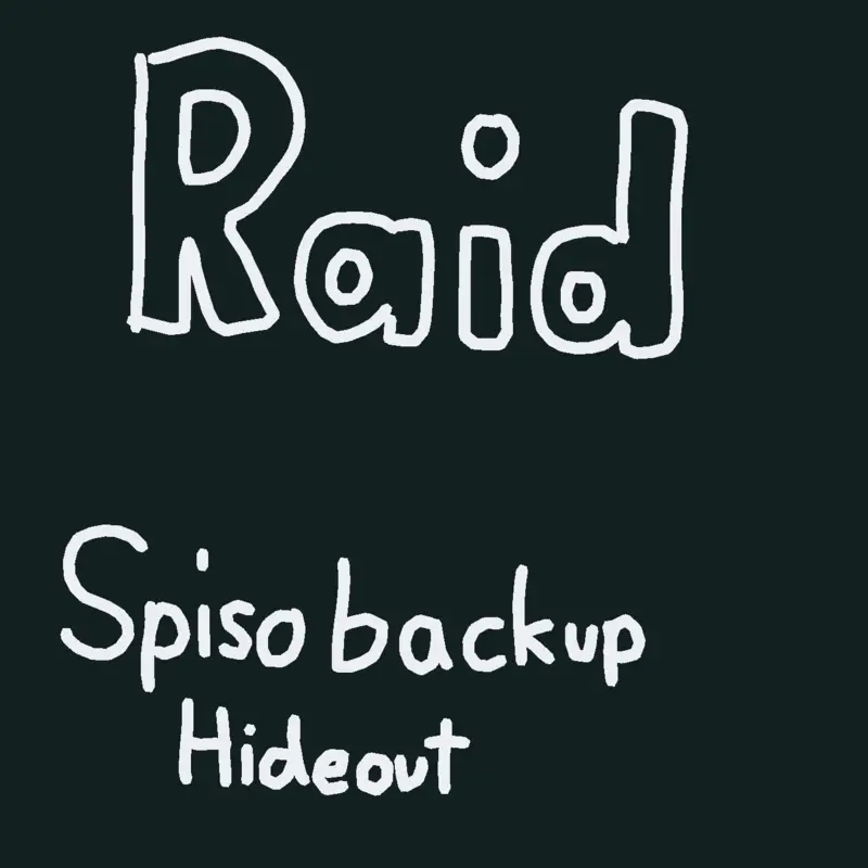 Raid spiso block's hideout by @censenter