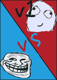 ¡¡¡!!!(*Troll face vs derp face*)!!!¡¡¡
