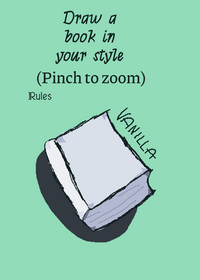 Draw a book in your style