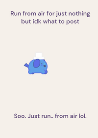 Run from air