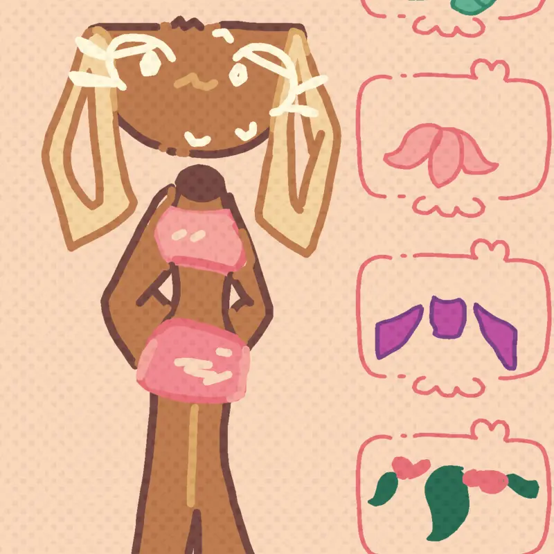 dressup game with bassie by @Fud_