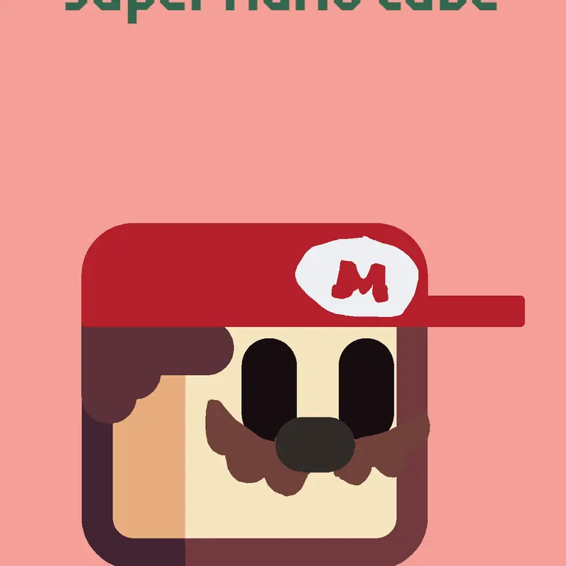 Super Mario Cube by @Cube_art