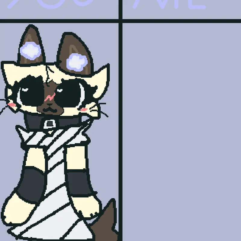 Here! 😄❤️ by @ChocokitYTcatsim