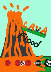 Rising lava