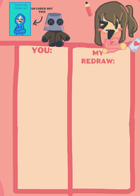 Draw your ocs and I’ll redraw them