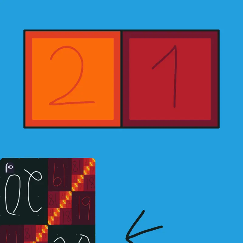 21 (sorry it took so long) by @1ne