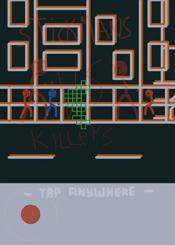 Stickman vs killers by @InakialfonsoLopezahu