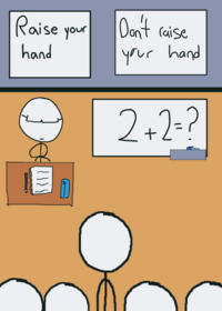Stick man ending game