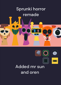 Horror sprunki remade
