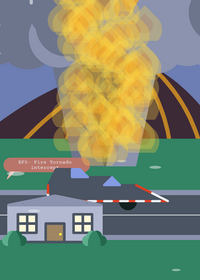 EF5 FIRE tornado intercept