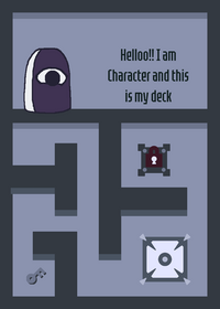 Character's maze