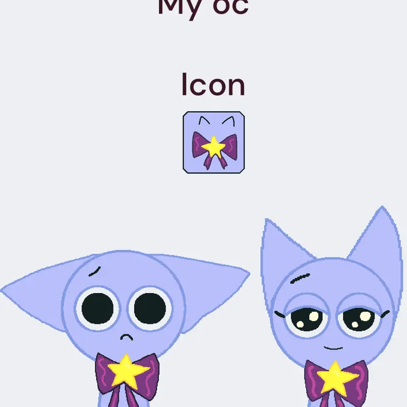 Sprunki oc by @Starlie_Sam_2007