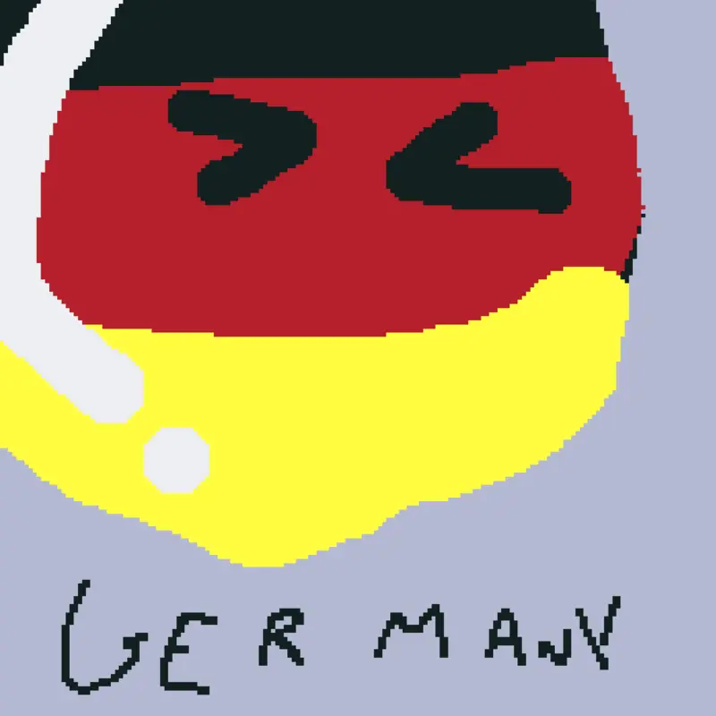 Germany in countryball #countryball. by @malkckie