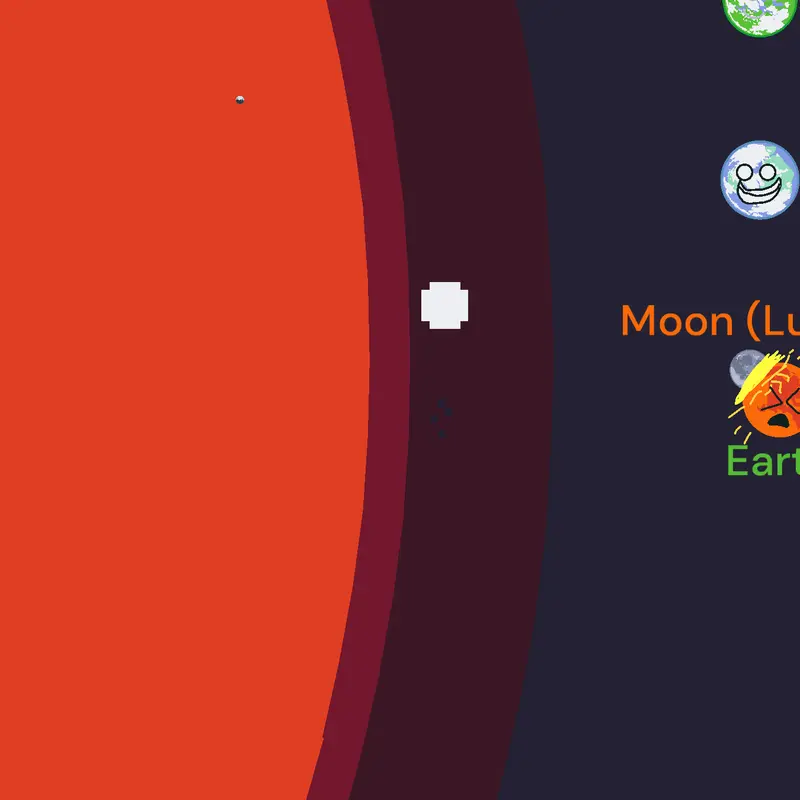 Solarballs but 4.5billion years by @LucasGonzalez2
