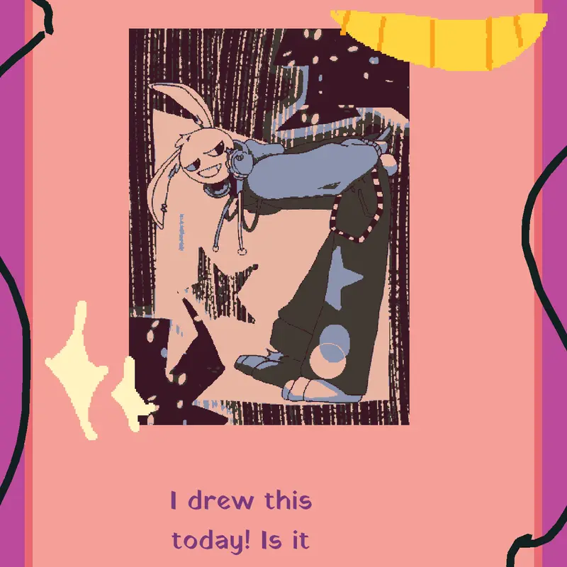 I drew thissssss i luv itttt by @funnyBunnyOnCastle