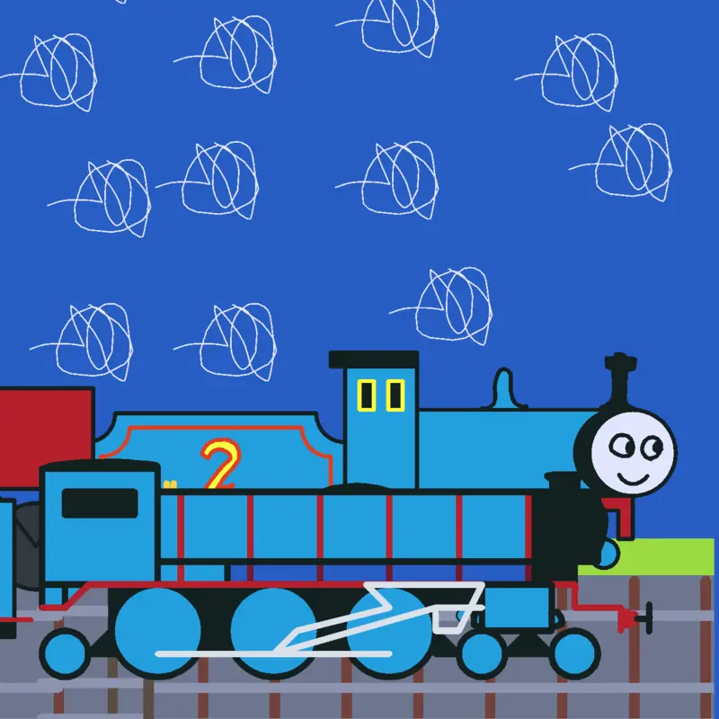 Gordon VS Edward by @ali4434