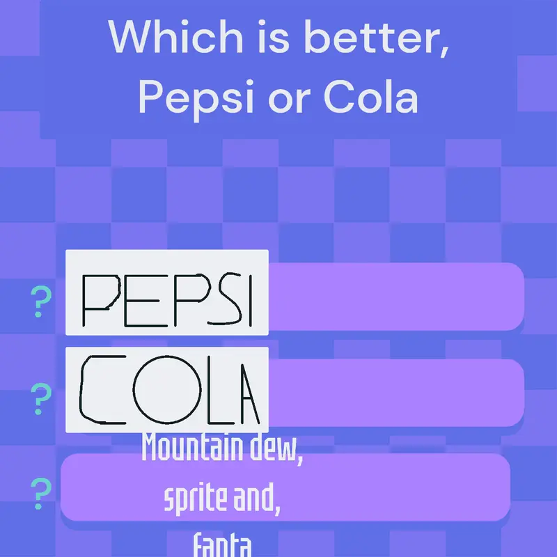 Sodas by @manfacee1