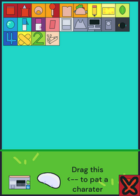 Bfdi sandbox but you can pat and feed them a...