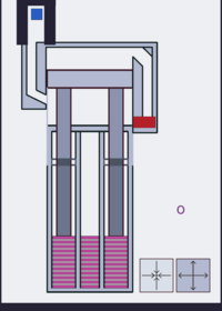 Piston water pump.