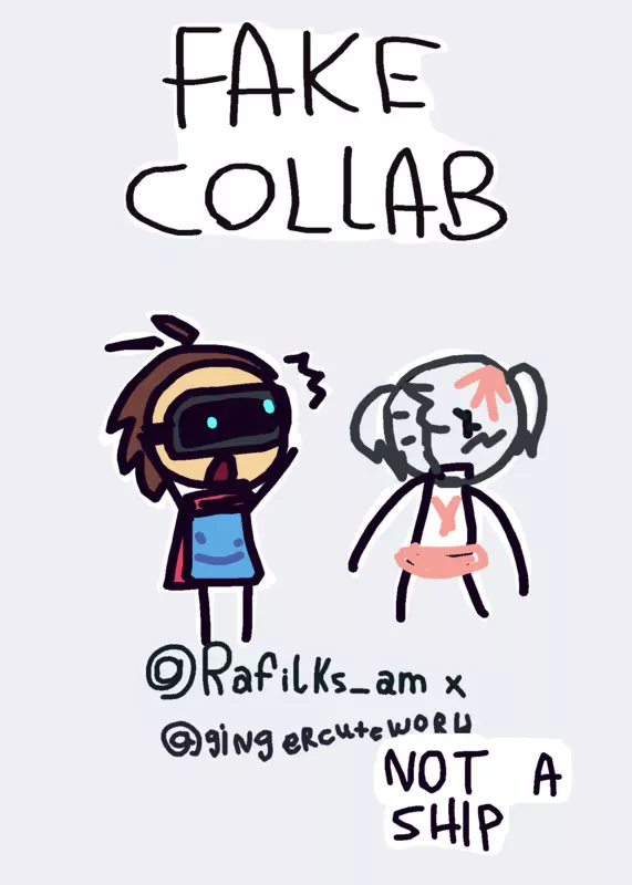 Fake collab!! by @Gingerscuteworld