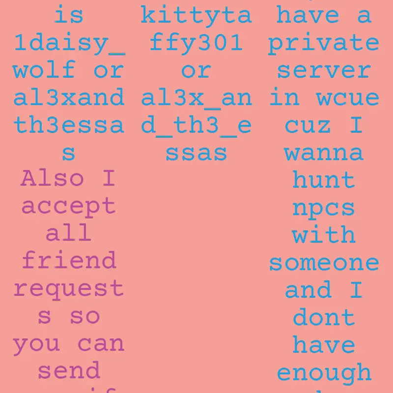 Game by @daisy_wolfygirl
