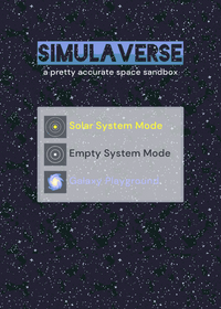 simulaverse: a pretty accurate space sandbox