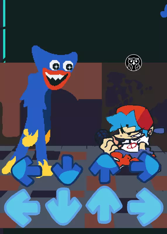 Fnf vs huggy wuggy by @soyyorobeto