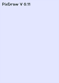 PixDraw V 0.11 Tags: