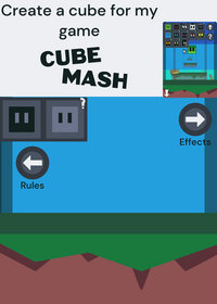 Create a cube for my game CUBE SMASH