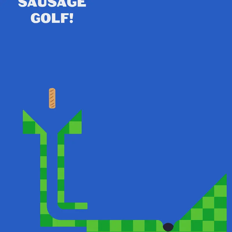 Sausage Golf by @confetto