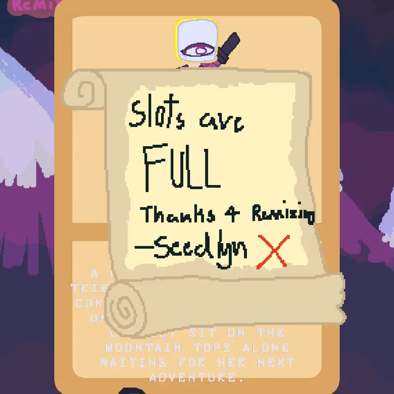 Game by @Seedlyn