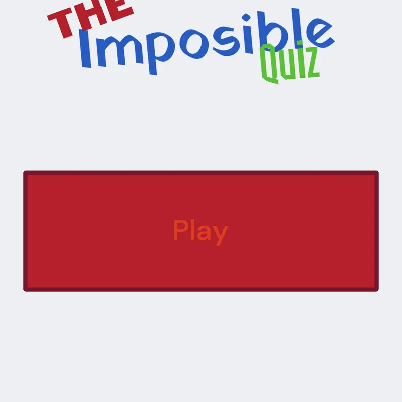 The impossible game by @Tymix_games