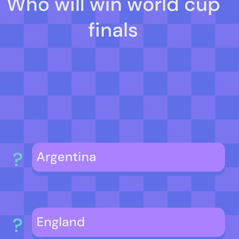 who will win world cup finals by @LordKai304