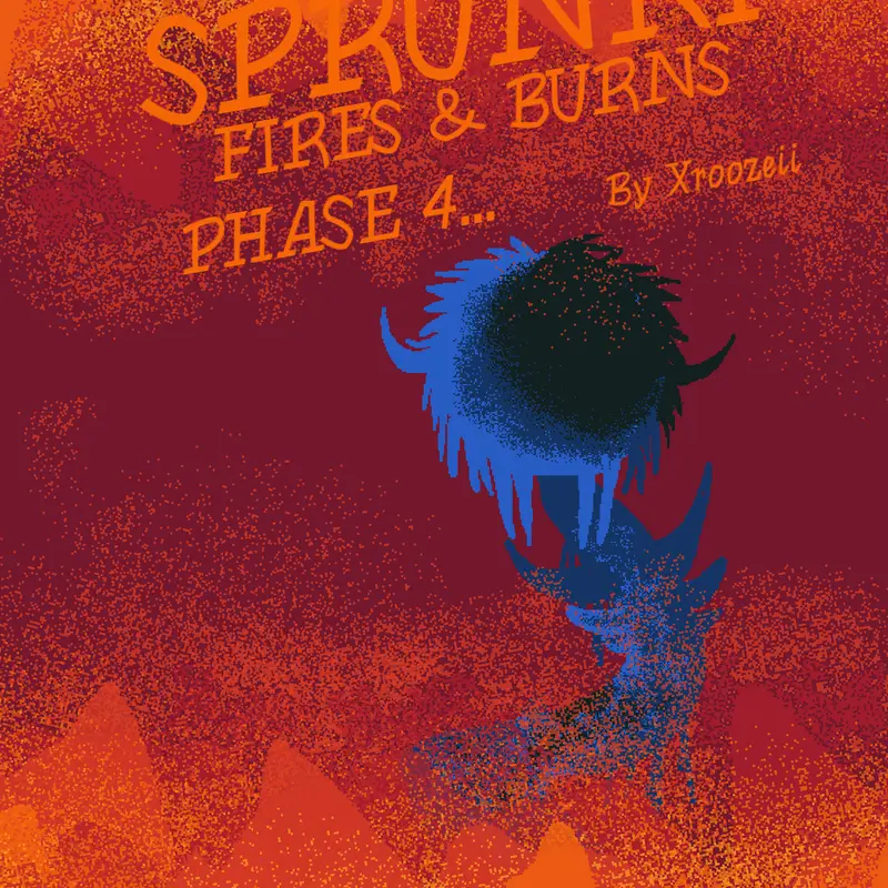 Sprunki fire by @Xroozeii