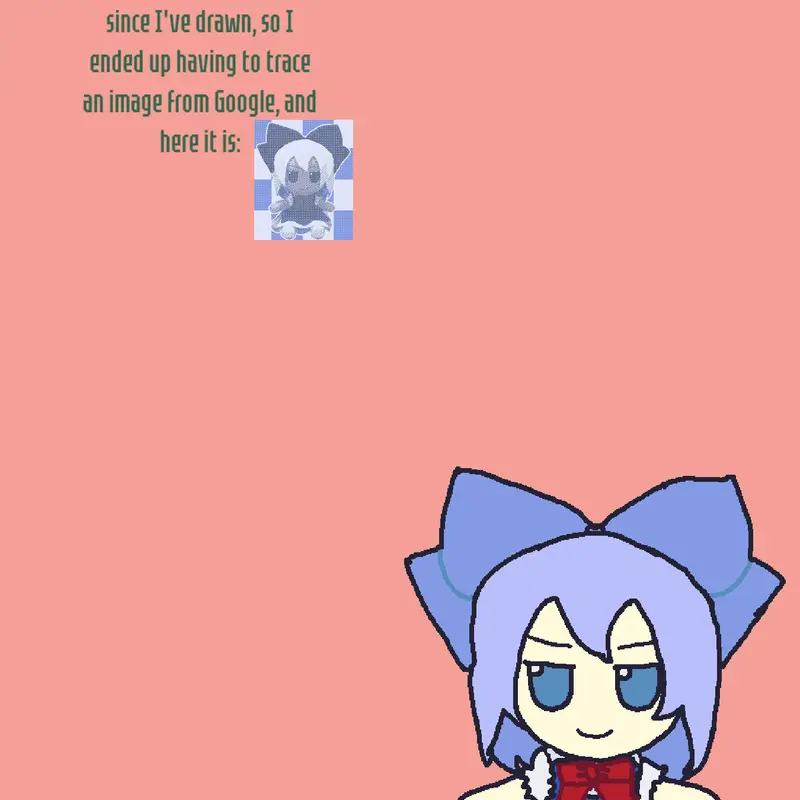 Sorry for make tracing from a google img by @satori_ofc