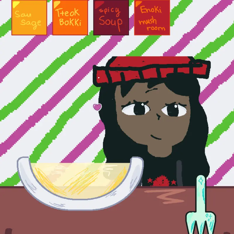 Asmr mukbang by @ziezil_123