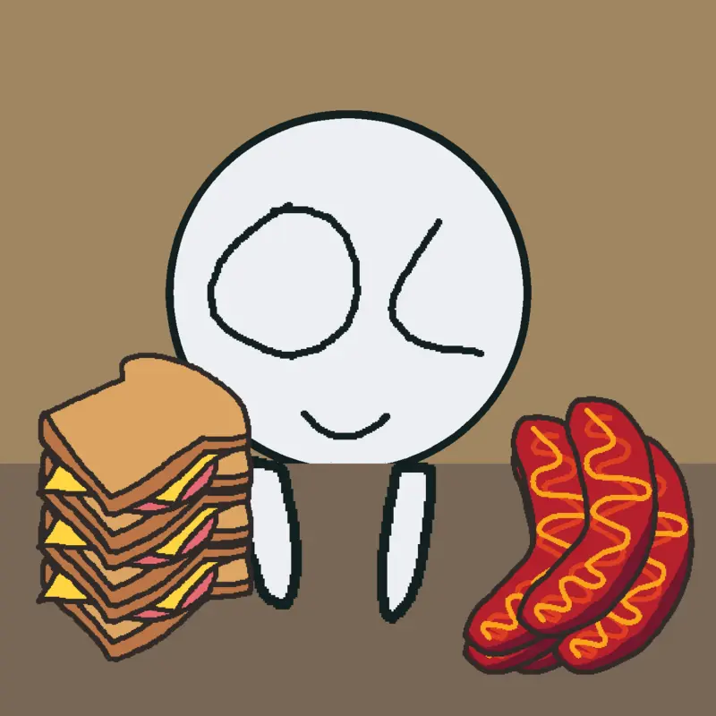 Mukbang bacon by @yourlocalrumi
