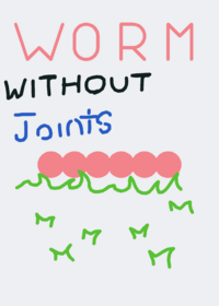 A worm without joints