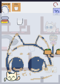 Take care of a cute cat!