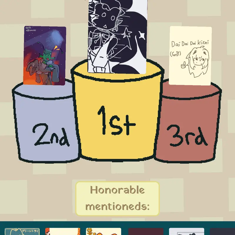 Berg's fanart contest results! by @berg_cat