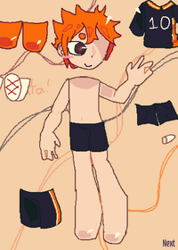 Dressup Haikyuu game