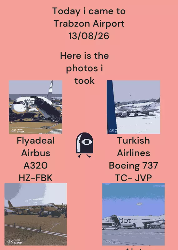 my plane spots in Trabzon Airport by @Alisalih61