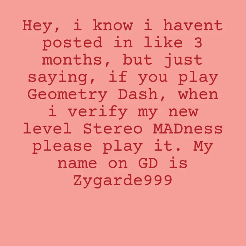 Game by @Zygarde888