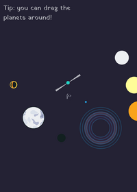 Space/star gravity test
