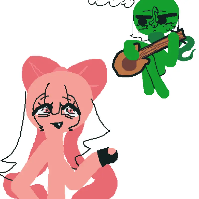 Greenys annoying sister by @opposite_girlyXD