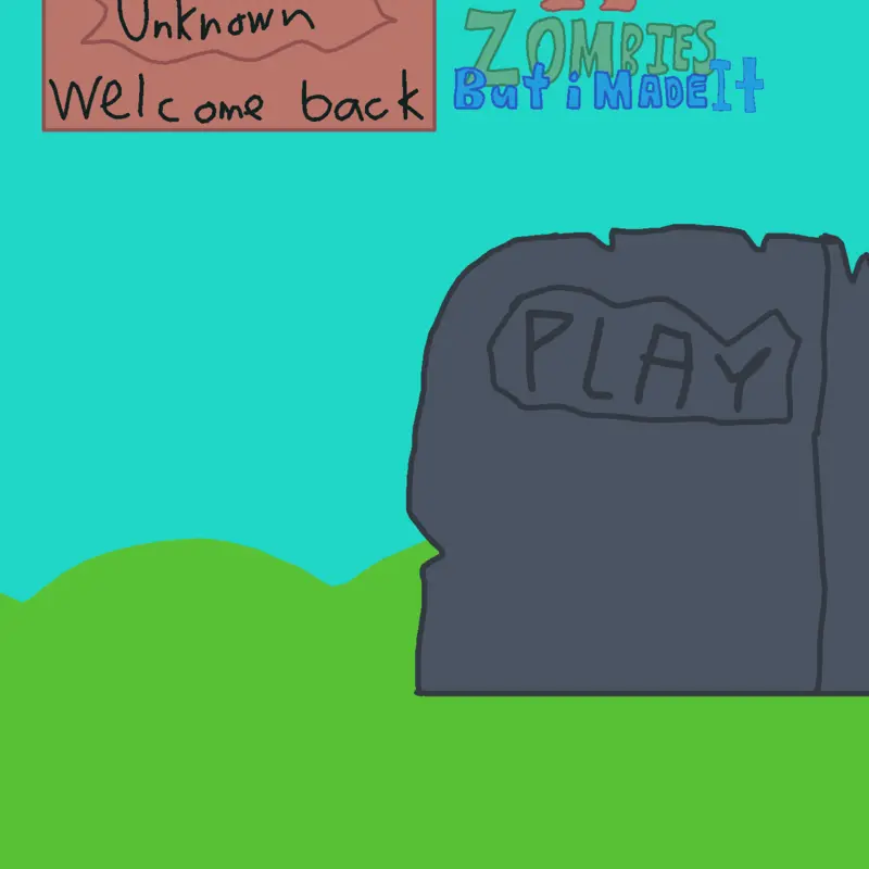 Plants Vs Zombies But I Made It by @Tigisuer