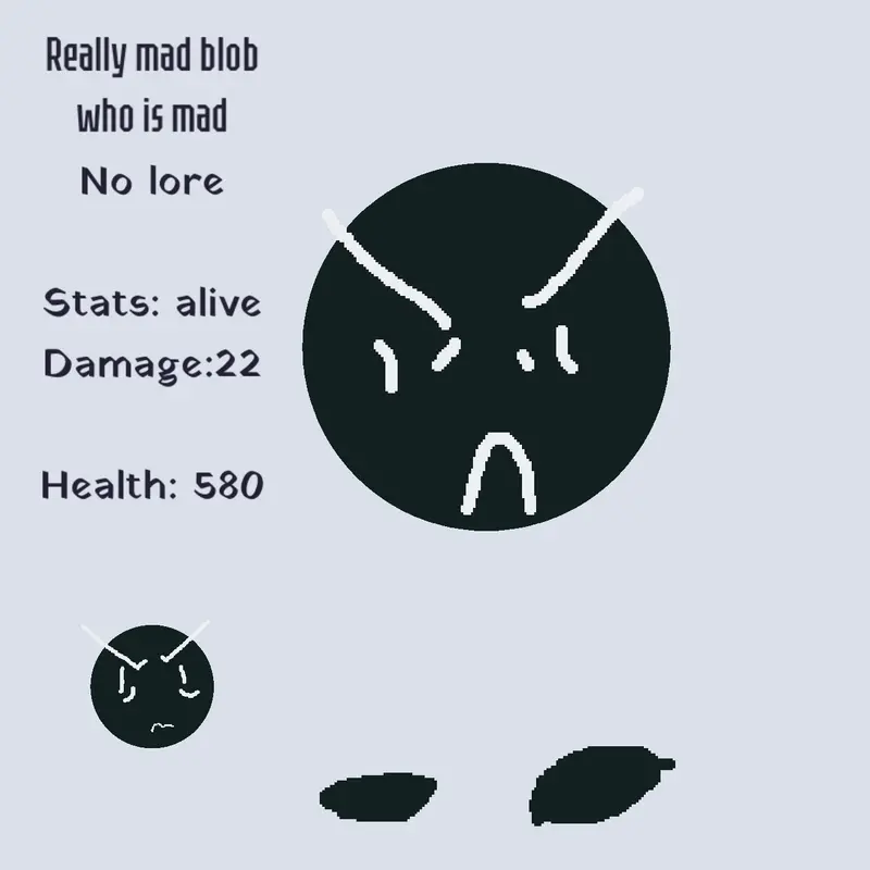 H3æâéæ angry blob by @happypuppy14th