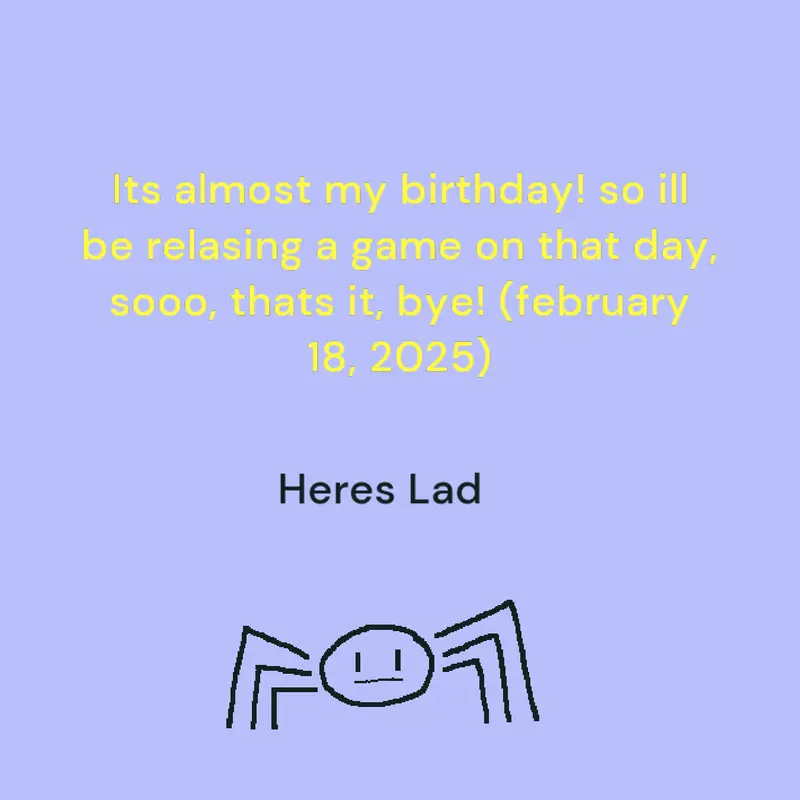 Game by @A_spooder_lad